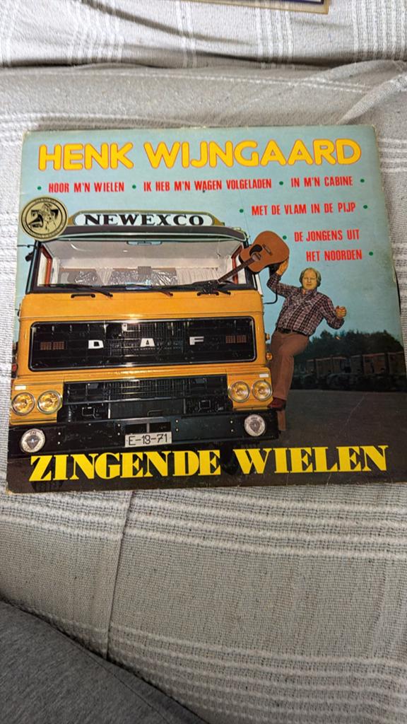 Henk Wijngaard - Zingende Wielen (Grammofoonplaat), Cd's en Dvd's, Vinyl | Nederlandstalig, Gebruikt, Overige genres, Ophalen of Verzenden