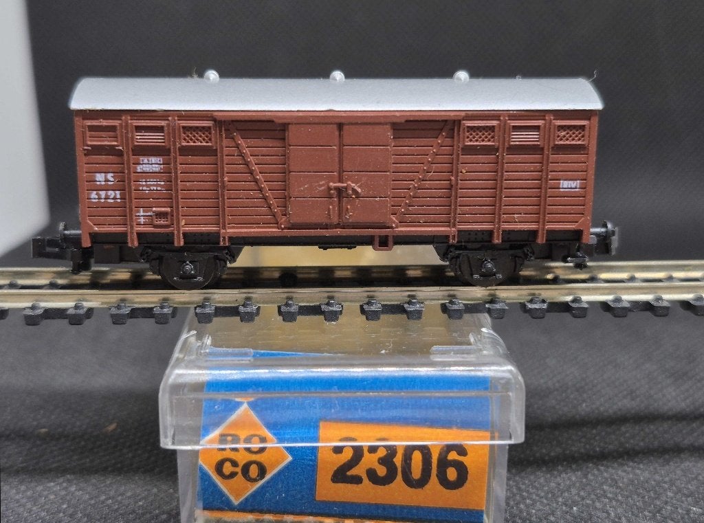Roco 2306 - NS gesloten goederenwagen CHR (16937), Gebruikt, Gelijkstroom, Wagon, Ophalen of Verzenden