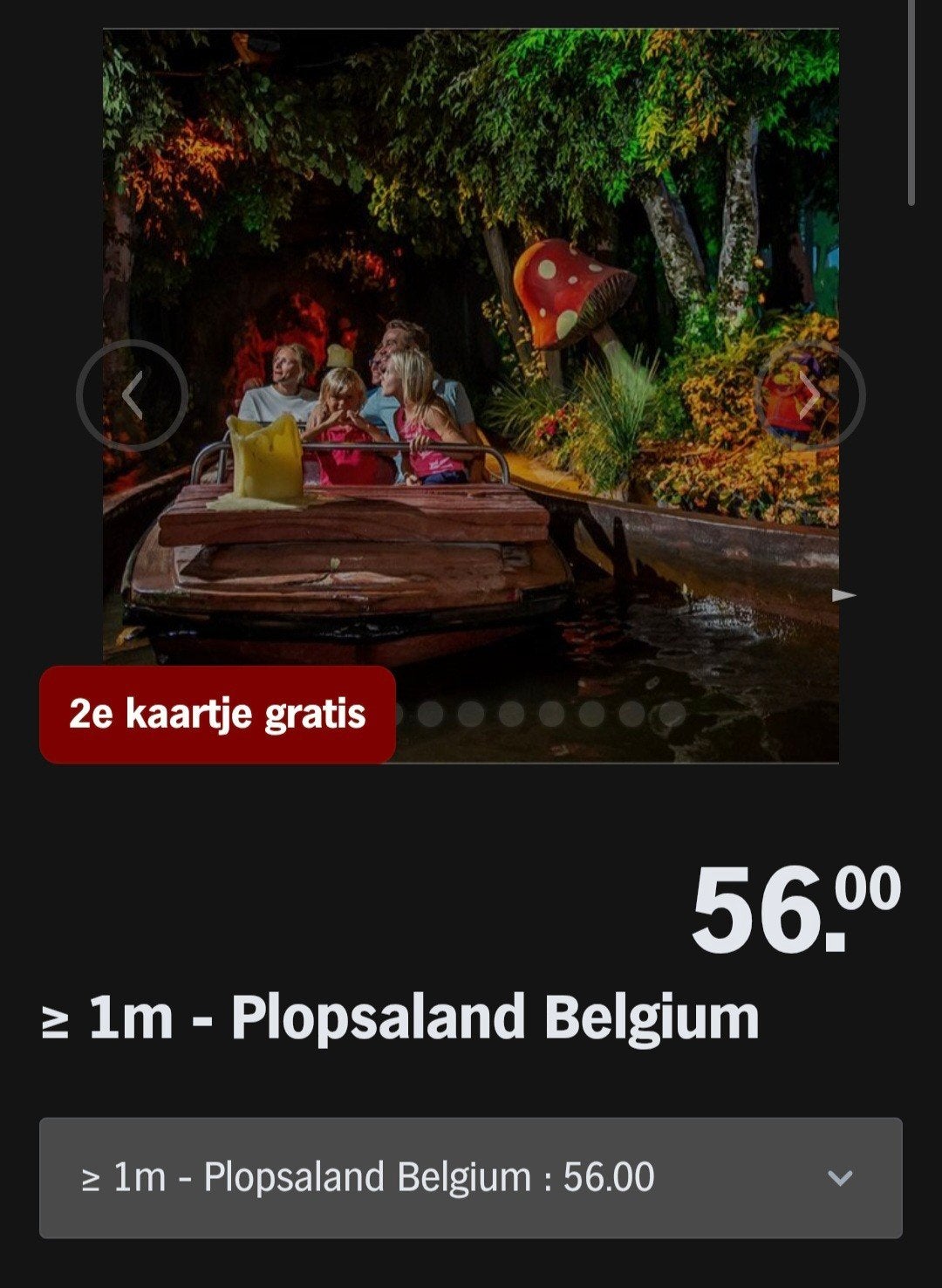 PLOPSALAND BELGIUM ♡ 2e kaartje gratis (AH SPAARKAARTEN), Tickets en Kaartjes, Overige typen