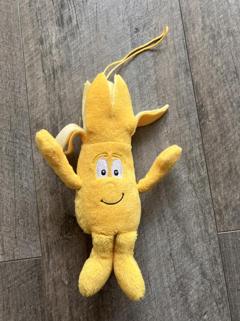 Banaan knuffel (20 cm), Ophalen of Verzenden, Nieuw, Overige typen