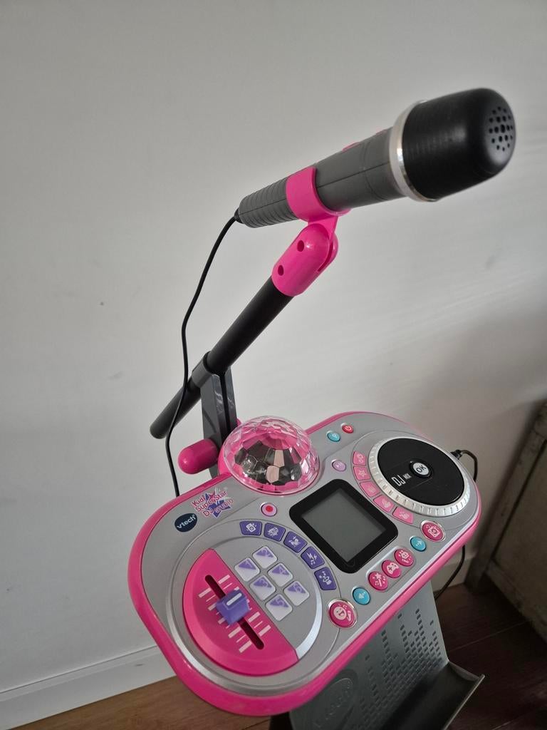 VTech Kidi Super Star DJ Studio - Karaoke en DJ-set, Kinderen en Baby's, Speelgoed | Vtech, Zo goed als nieuw, 4 tot 6 jaar, Ophalen of Verzenden