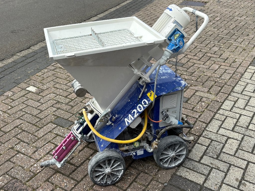 gipsspuit, Ophalen, Gebruikt