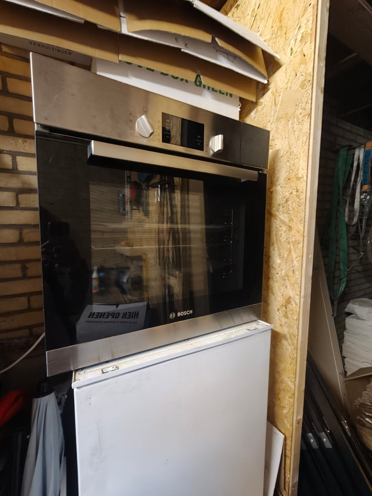 Bosch Inbouw Oven HBA23B150E - Zonder Magnetronfunctie, Ophalen, Gebruikt, Oven, Bosch