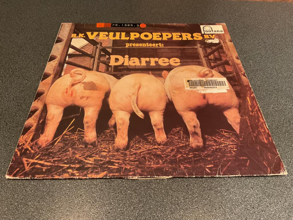 R.K. Veulpoepers B.V. - Diarree Vinyl LP, Ophalen of Verzenden, Gebruikt, 12 inch, Levenslied of Smartlap