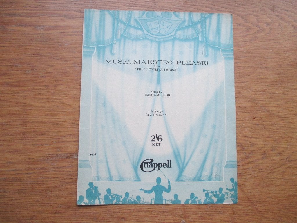 Music, maestro, please !, Ophalen of Verzenden, Gebruikt, Artiest of Componist, Populair
