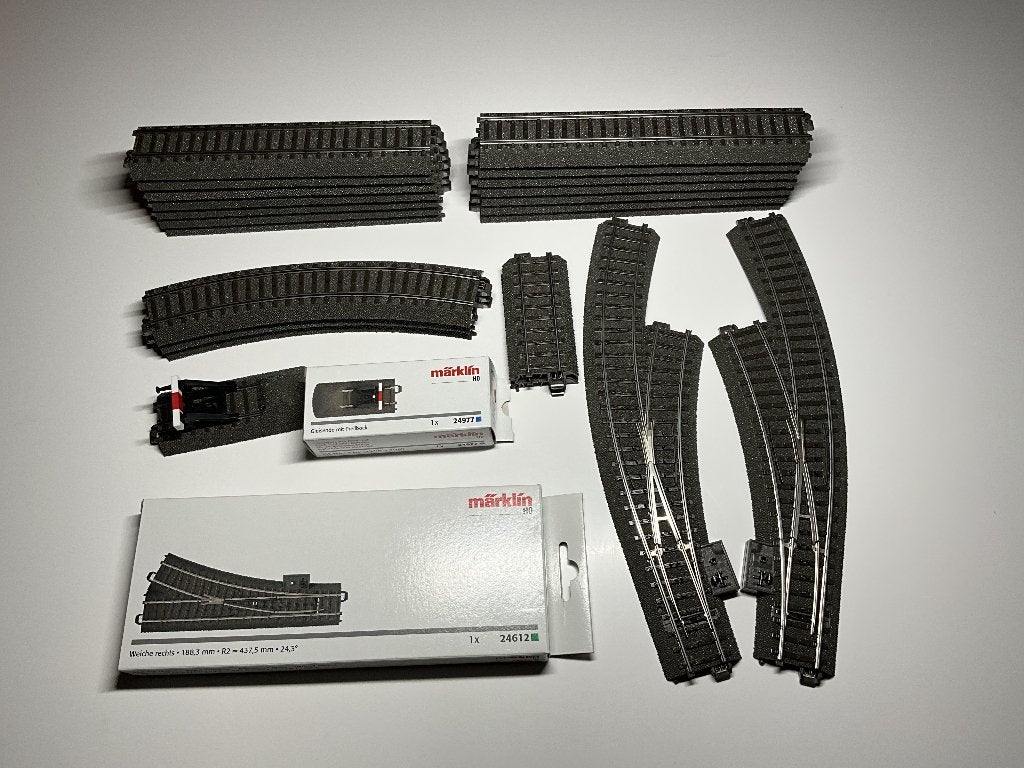 Marklin Nieuwe diverse c-rails, Wisselstroom, Nieuw, Rails, Ophalen of Verzenden