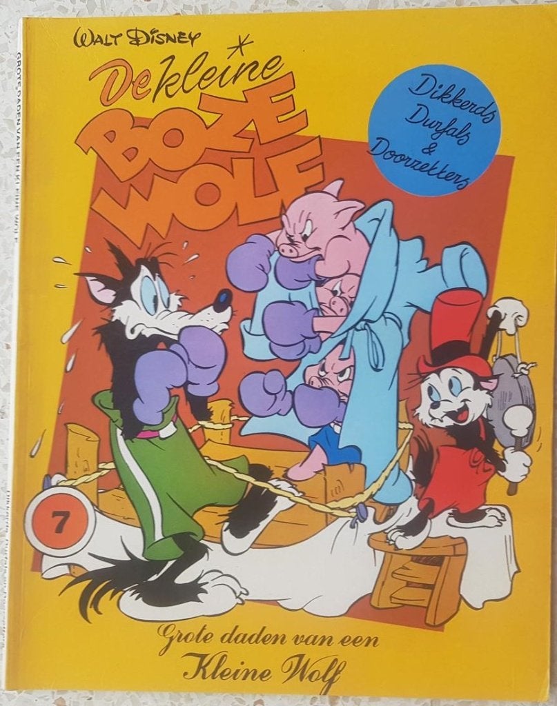 De kleine Boze Wolf 7, Eén stripboek, Ophalen of Verzenden, Gelezen