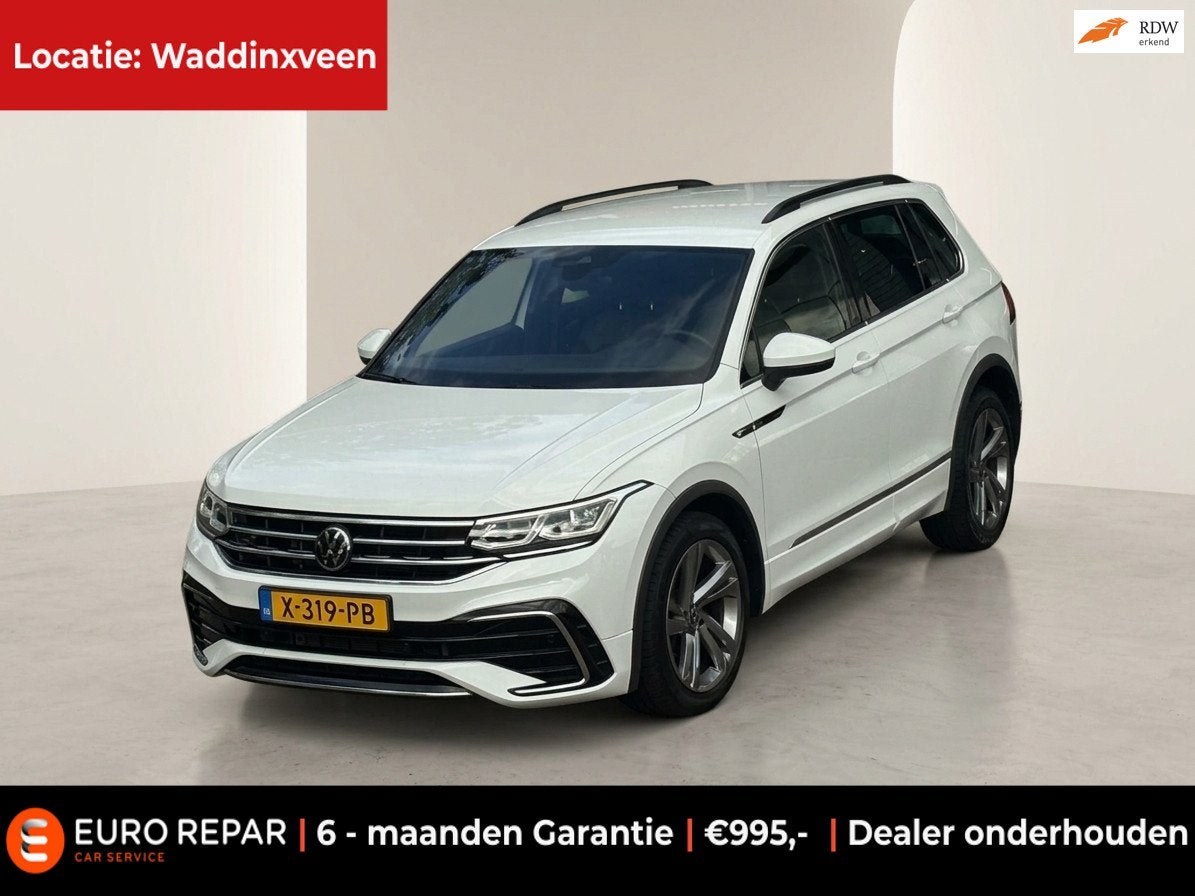 Volkswagen Tiguan 1.5 TSI R-Line DEALER OND NL-AUTO NAP BTW-, Dealer onderhouden, 15 km/l, Euro 6, 4 cilinders