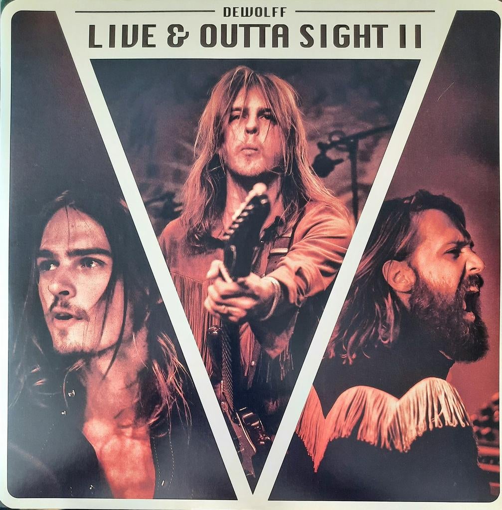 DeWolff - Live & Outta Sight Vol.2 (2LP), Ophalen of Verzenden, Zo goed als nieuw, 12 inch