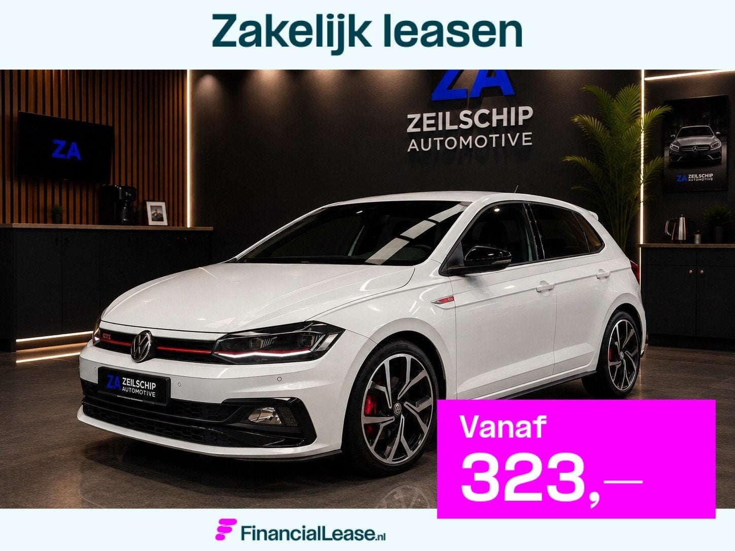 Volkswagen Polo 2.0 TSI GTI 200 PK |Pano|Virtual|Dsg|ACC|Led, Euro 6, 4 cilinders, 1984 cc, Wit