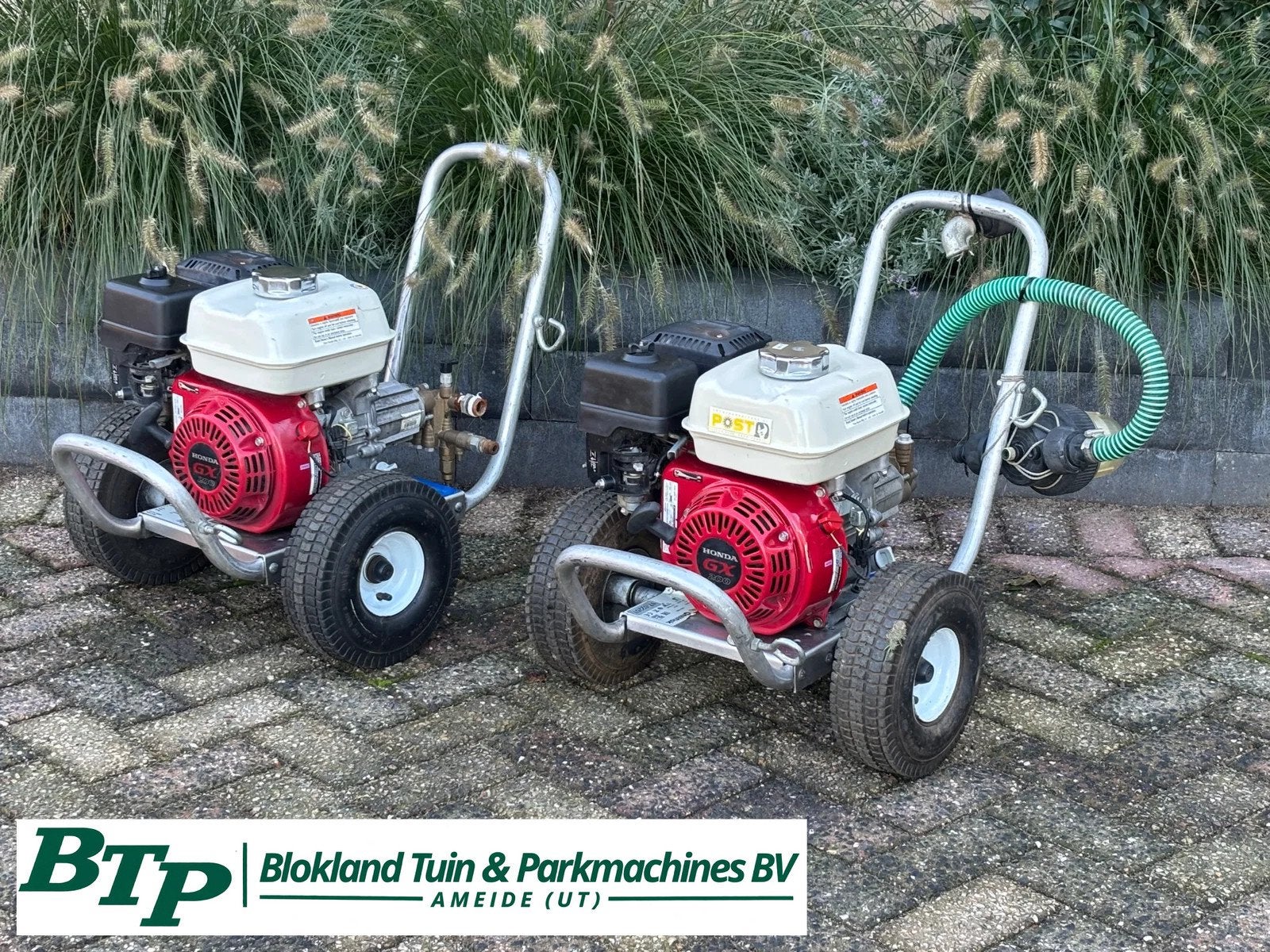 Nilfisk 2x Hogedrukreiniger MC3C C165/810PE met Honda motor, Gebruikt, Nilfisk