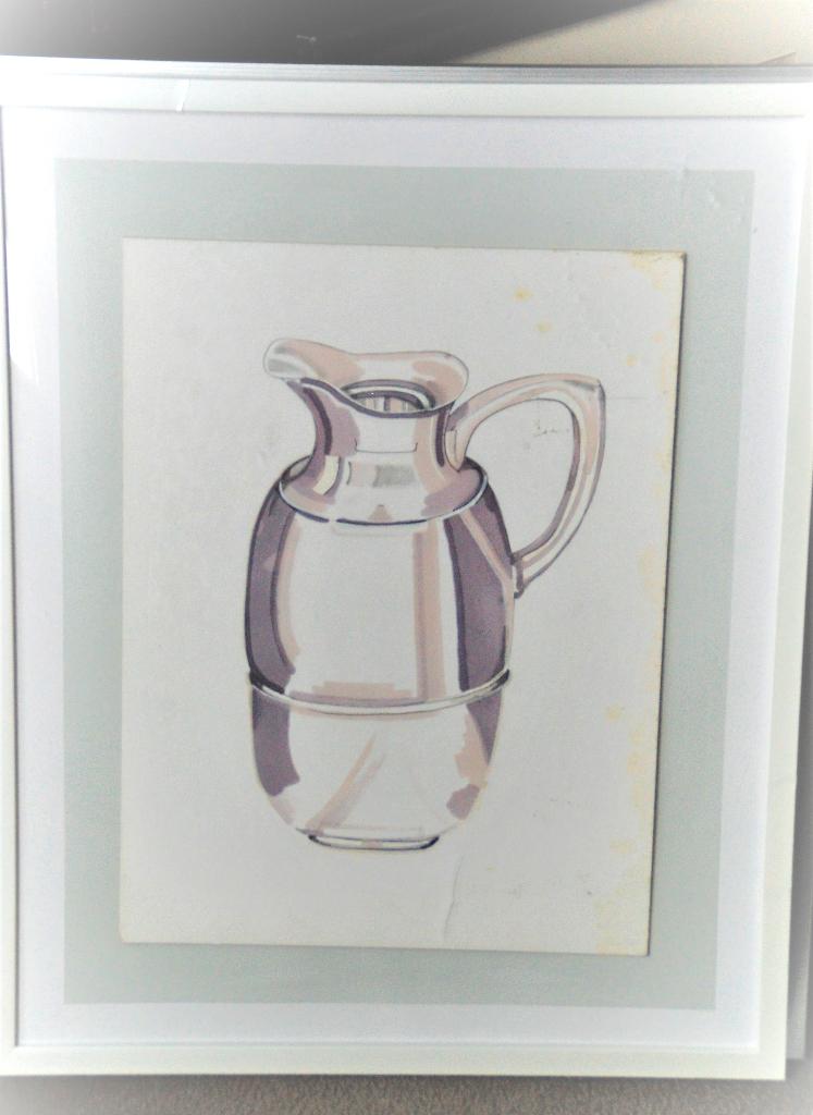 Aquarel Fransien van Maasdijk, Antiek en Kunst, Ophalen of Verzenden