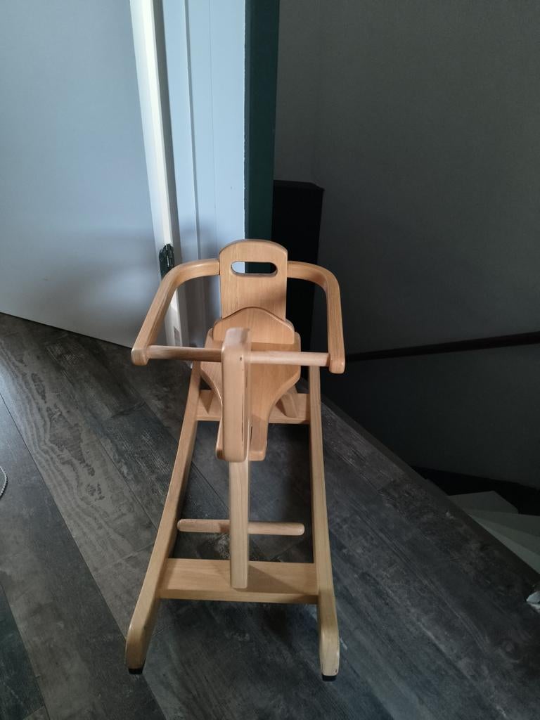 Houten hobbelpaard voor kinderen, Ophalen, Gebruikt, Rij- of Hobbelspeelgoed
