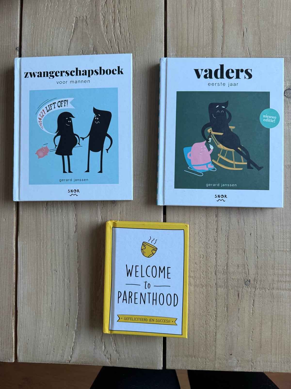 Zwangerschapsboek voor mannen & Vaders eerste jaar + bonus, Ophalen of Verzenden, Zo goed als nieuw, Zwangerschap en Bevalling