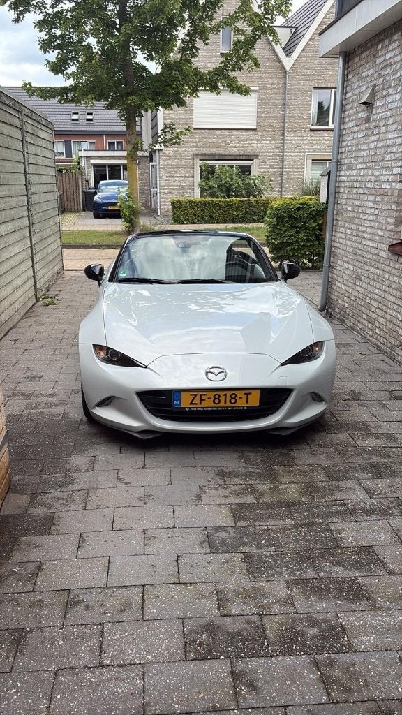 Mazda MX-5 1.5 Skyactiv-g 96KW 2016 Wit, Achterwielaandrijving, 4 cilinders, Cabriolet, Wit