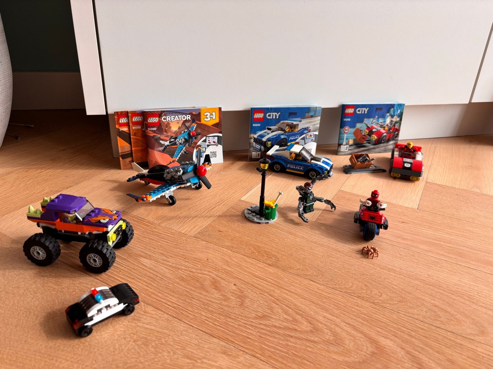LEGO City, Creator en Spider-Man sets - Diverse modellen, Lego, Ophalen of Verzenden, Complete set, Inclusief instructies