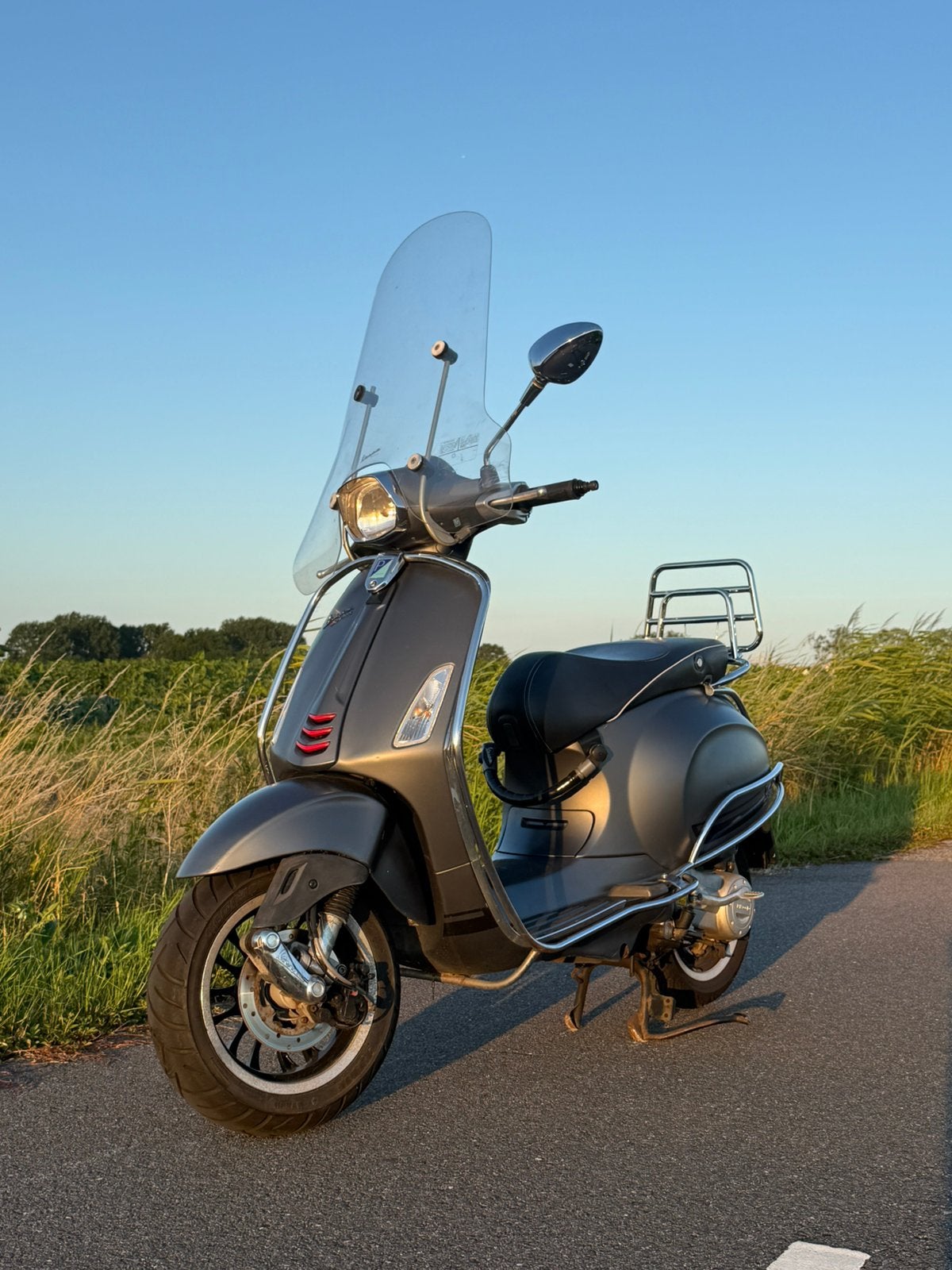 Vespa sprint (opknappen), Ophalen, Gebruikt, Maximaal 45 km/u, Vespa S