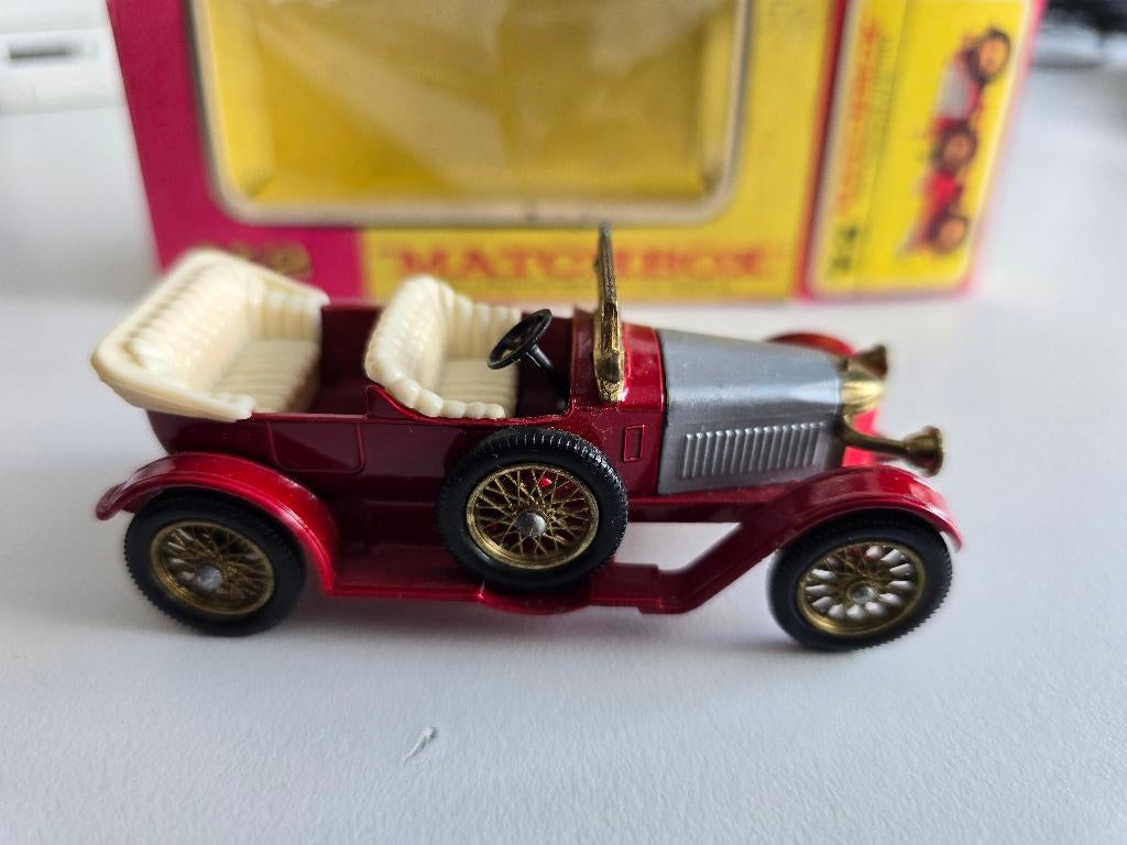 1914 Prince henry vauxhall , Matchbox model uit 1971, Ophalen of Verzenden, Gebruikt, Auto