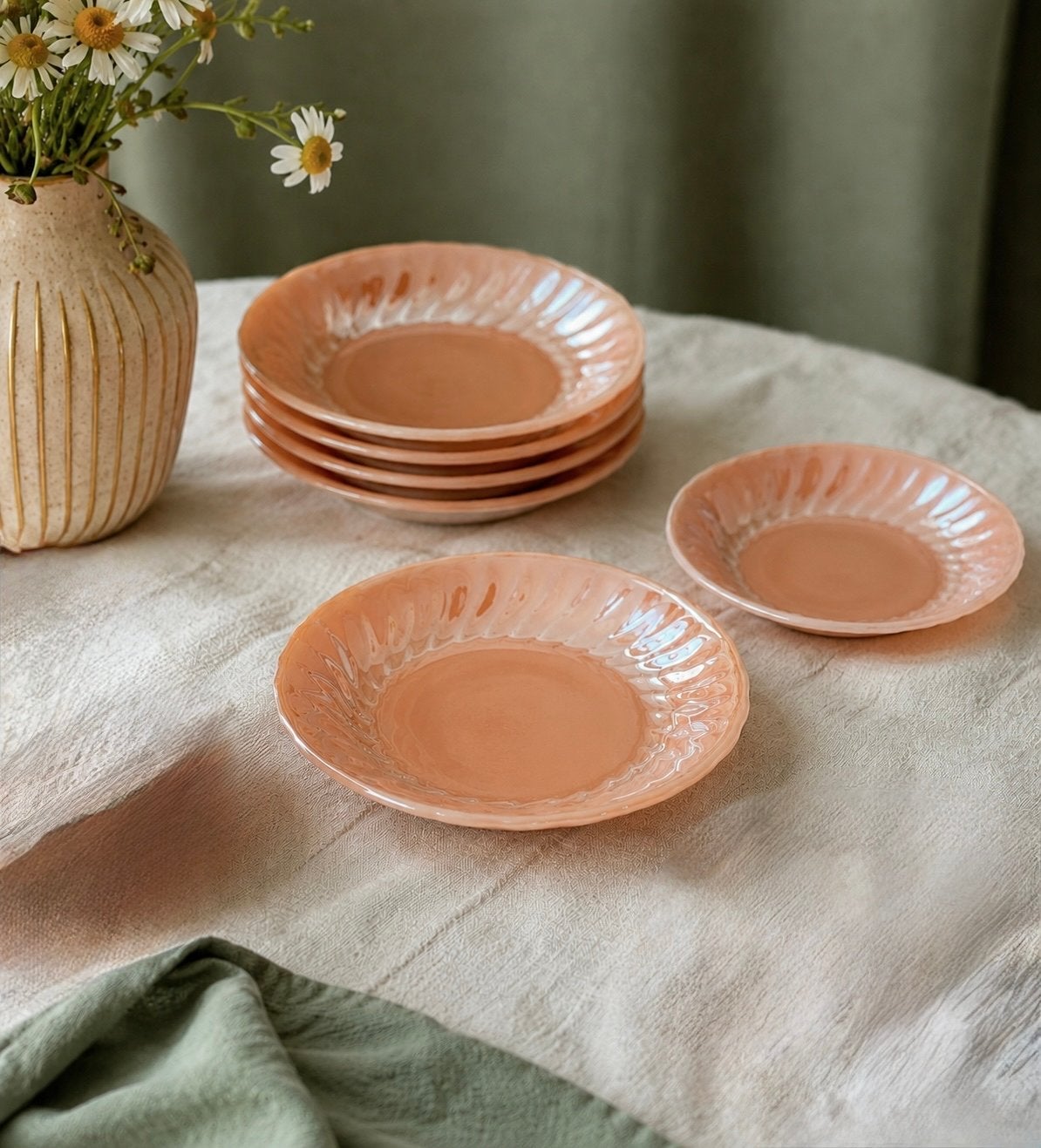 Set van 6 Borden - nieuw, Huis en Inrichting, Keuken | Servies, Ophalen, Keramiek, Nieuw, Bord(en)