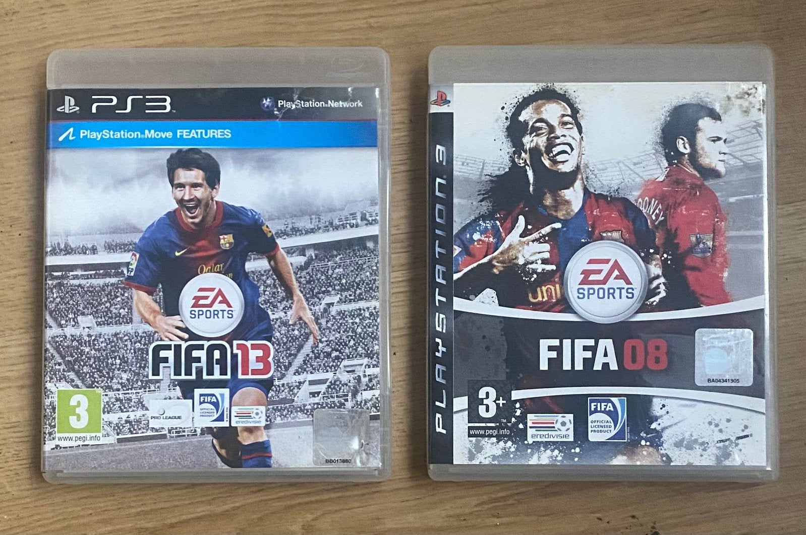Set van 2 FIFA Games voor PS3 – FIFA 08 & FIFA 13, Ophalen of Verzenden, Zo goed als nieuw, Sport, 3 spelers of meer