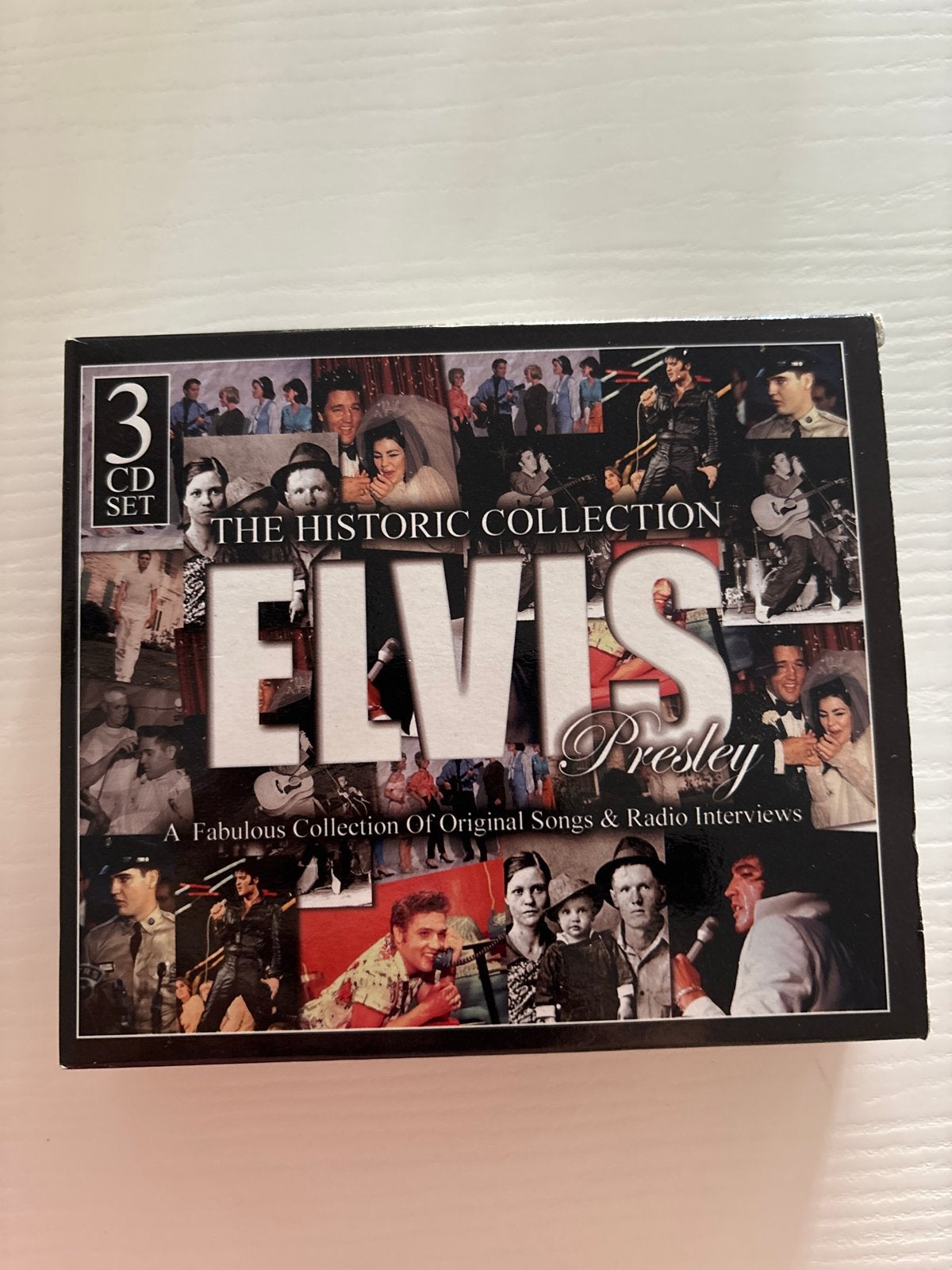 Elvis Presley - The Historic Collection (3 CD Set), Ophalen of Verzenden, Zo goed als nieuw, Cd of Plaat