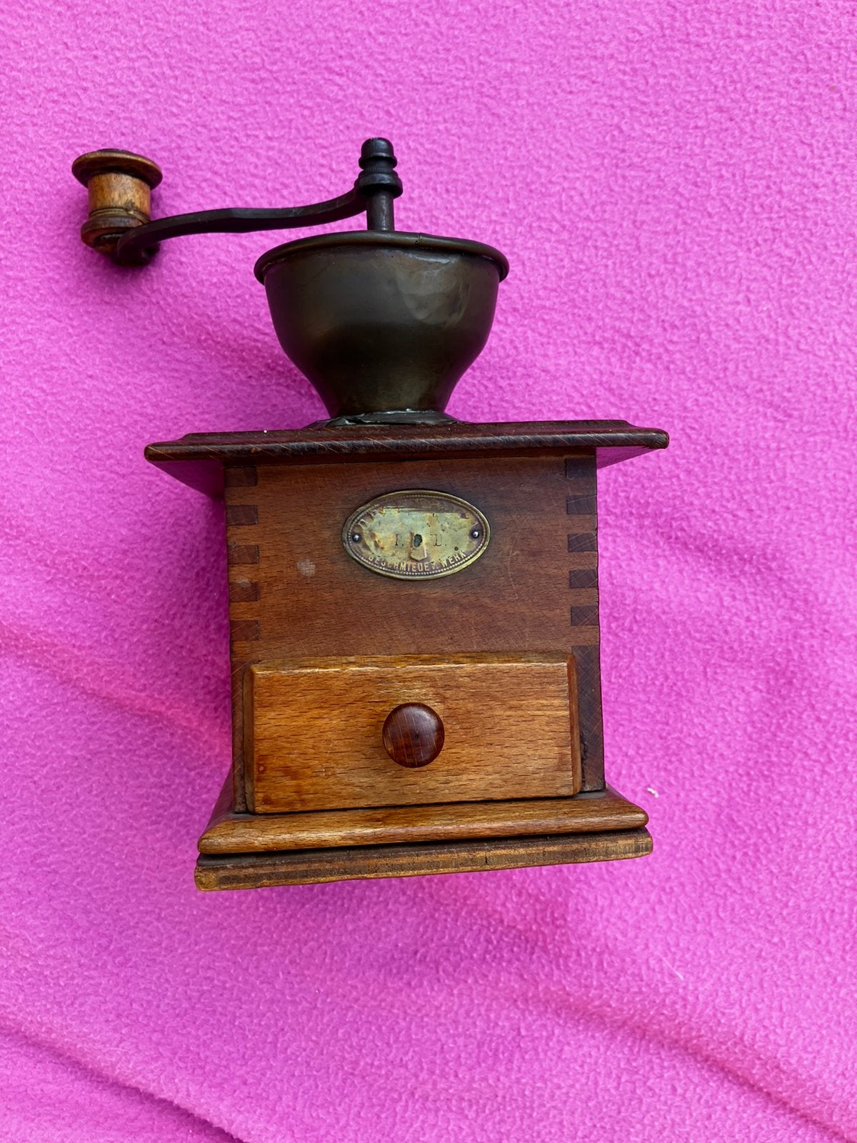 Koffiemolen, antiek, Ophalen of Verzenden