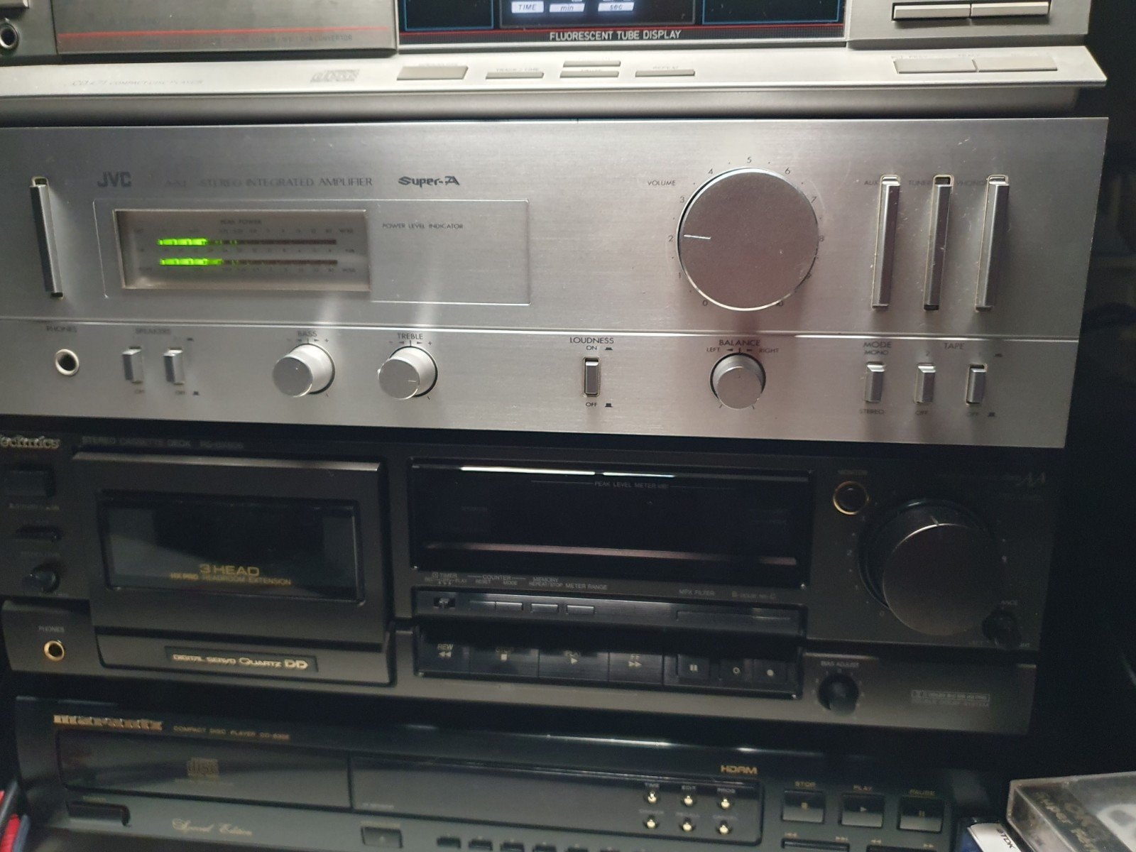 JVC A-X1 Stereo Geïntegreerde Versterker, Audio, Tv en Foto, Ophalen, Gebruikt, Minder dan 60 watt, JVC