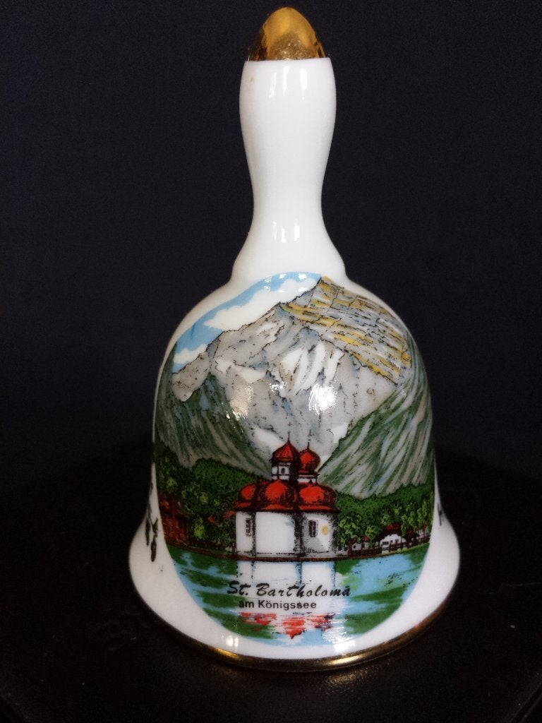 Souvenir kleine TAFELBEL <> Bedevaartskapel am Königssee, Ophalen of Verzenden, Zo goed als nieuw, Overige typen, Christendom | Katholiek