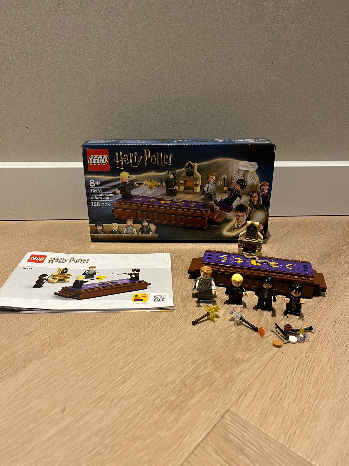 Lego Harry Potter 76441 Hogwarts Castle: Dueling Club, Ophalen of Verzenden, Zo goed als nieuw, Complete set, Lego