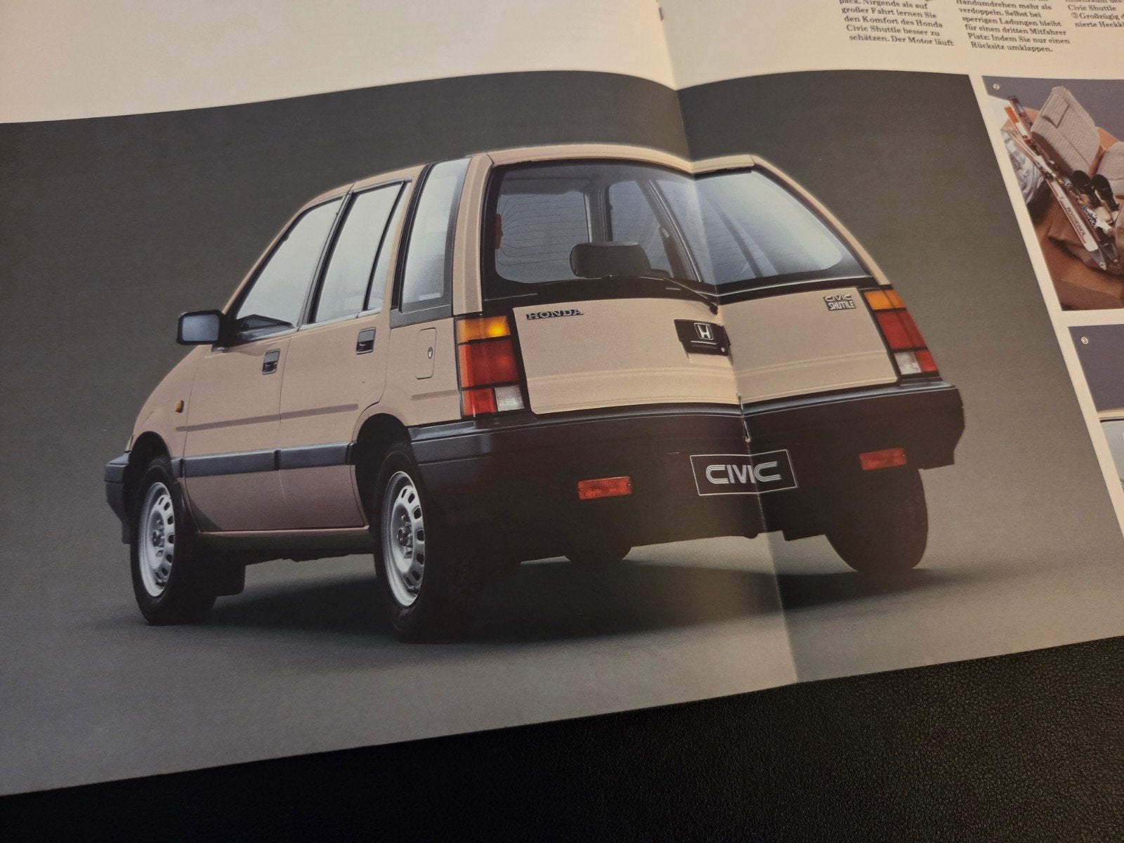 Brochure Honda Civic Shuttle, Ophalen of Verzenden, Zo goed als nieuw, Honda