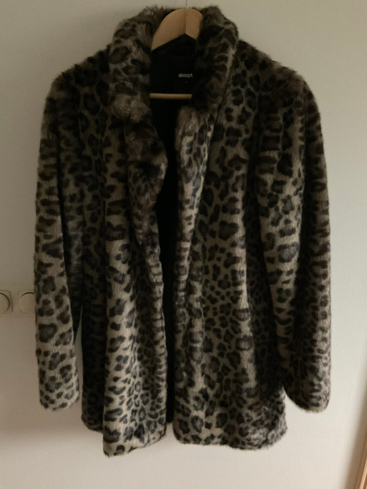 Faux fur jas van Eksept maat S, Ophalen of Verzenden, Zo goed als nieuw, Maat 36 (S), Bruin