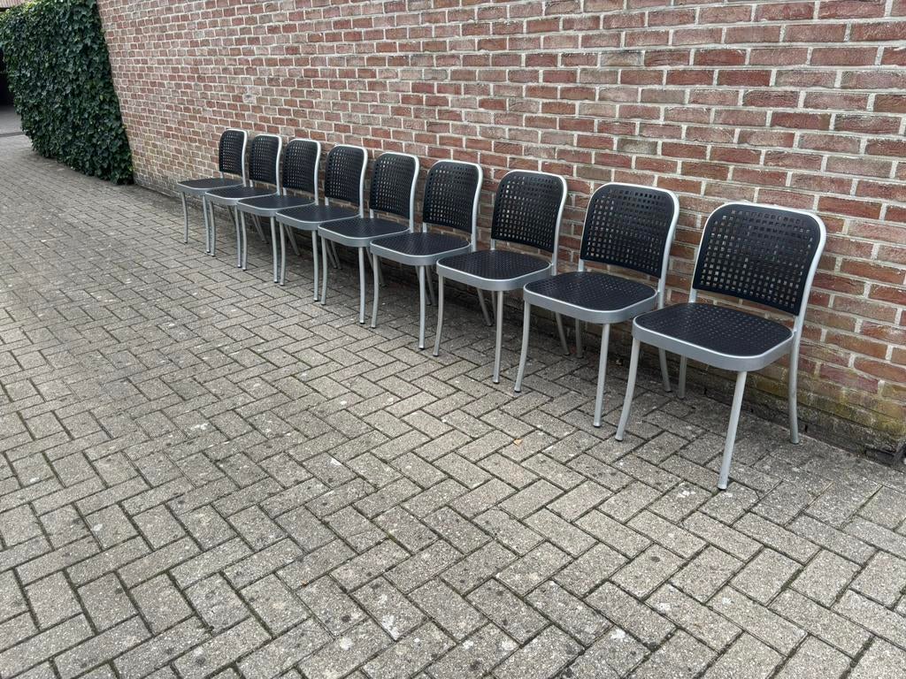🩷 Groot lot vintage design stoelen (30 stuks), Huis en Inrichting, Stoelen, Ophalen, Gebruikt, Metaal, Vijf, Zes of meer stoelen