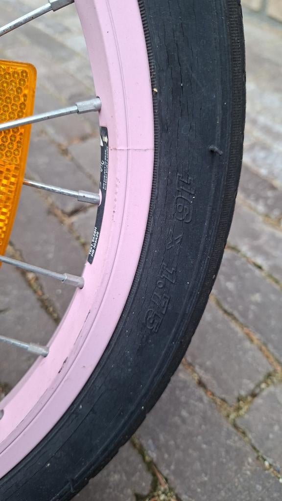 Leuke meisjesfiets, Minder dan 47 cm, Ophalen of Verzenden, Gebruikt, Staal
