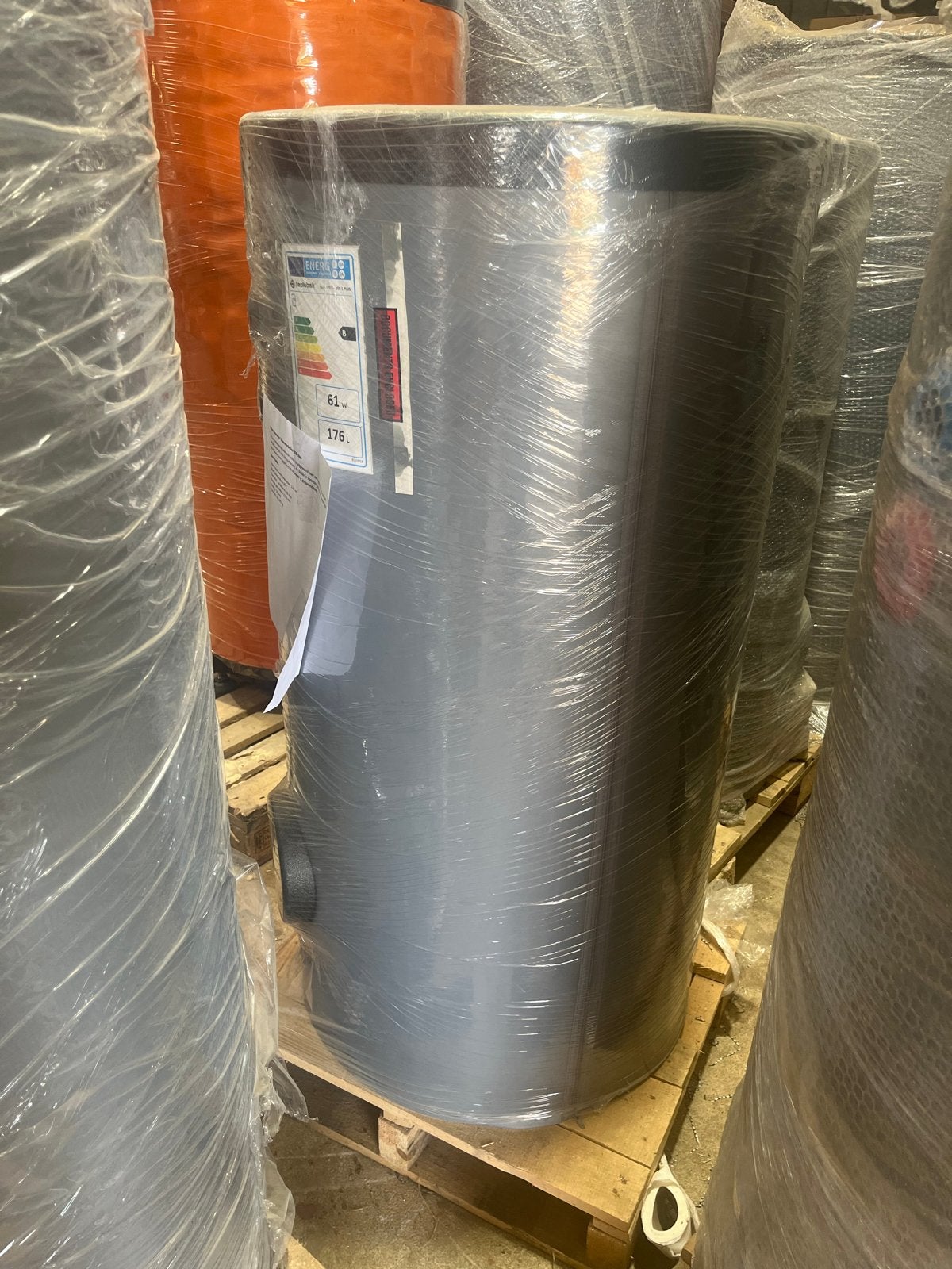200L boilervat Teplobak VTE-200-1 PLUS  1 spiraal, Ophalen, Nieuw