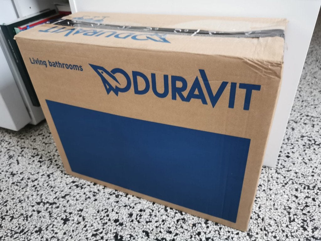 Duravit Starck 3 wastafel 50 x 36 cm – Wit – NIEUW in doos, Ophalen, Nieuw, Wastafel