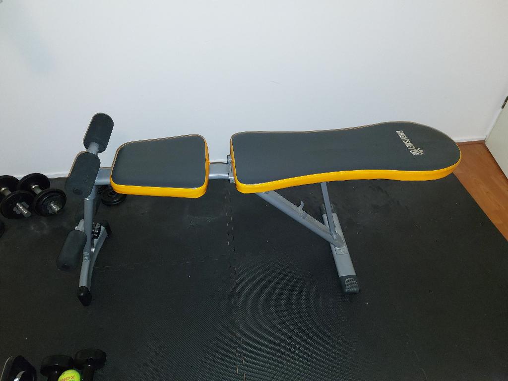 Fitnessbank Bremshey, Sport en Fitness, Ophalen, Zo goed als nieuw, Benen, Fitnessbank
