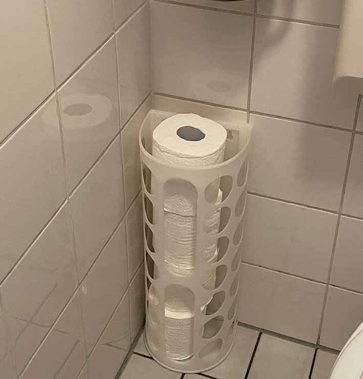 Toilet Reserverolhouder / Cadeaupapier houder en veel meer, Ophalen of Verzenden, Zo goed als nieuw, Overige kleuren, Overige typen