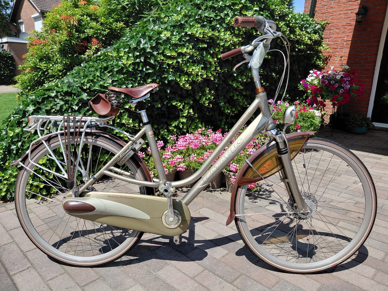 Batavus centennial limited edition damesfiets, Fietsen en Brommers, Fietsen | Dames | Damesfietsen, Gebruikt, Batavus, Versnellingen
