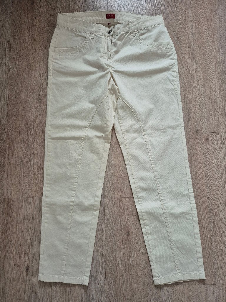 BROEK, Verzenden, Beige, Maat 42/44 (L), Nieuw