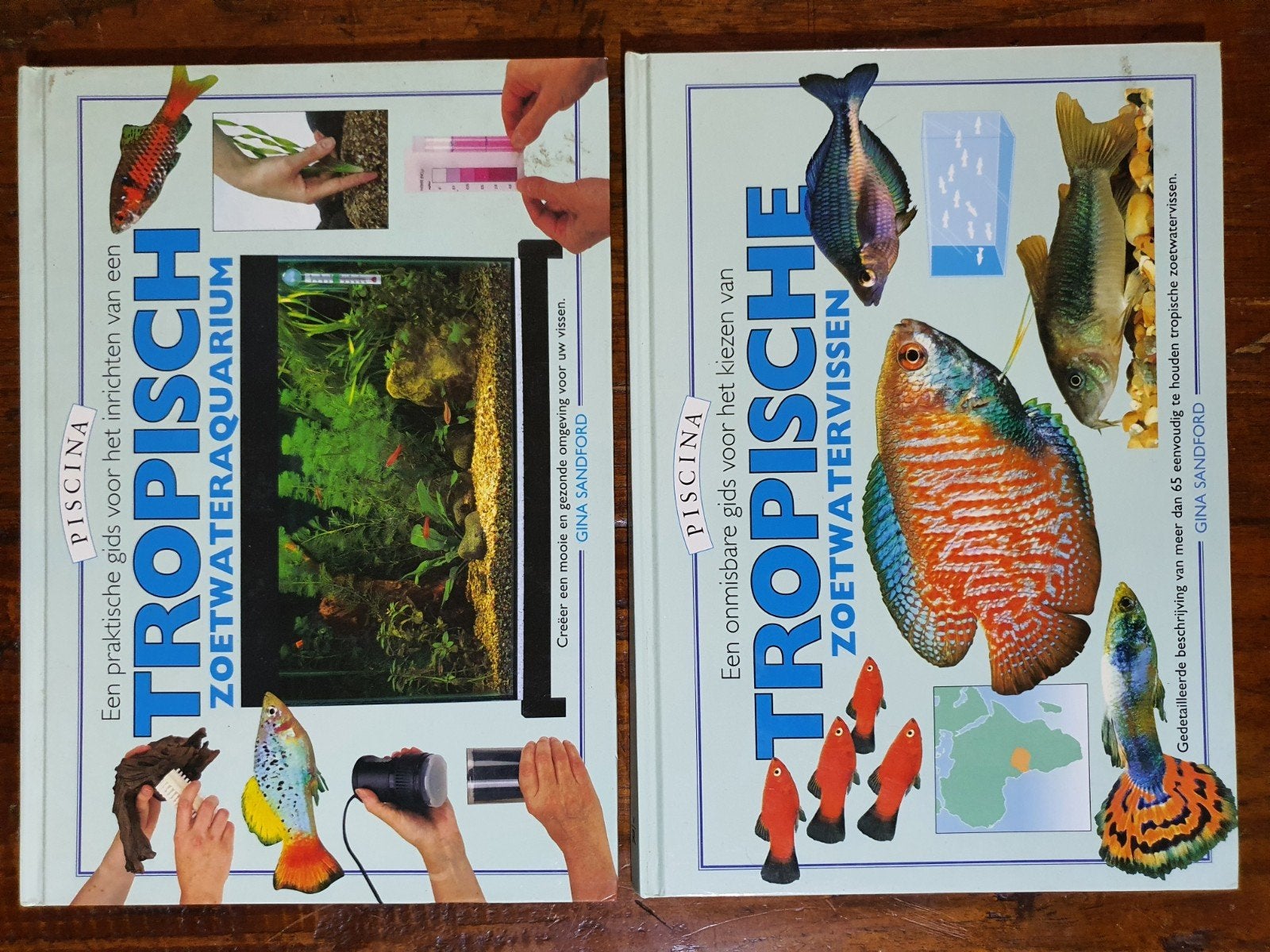 Tropisch aquarium en Tropische vissen. Zeer goede gidsen., Boeken, Ophalen of Verzenden, Zo goed als nieuw, Vissen