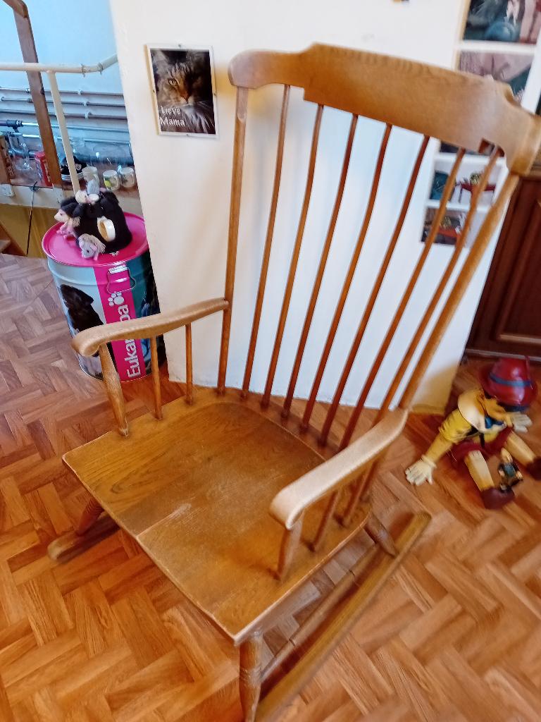 Grote Houten Schommel Stoel, Ophalen