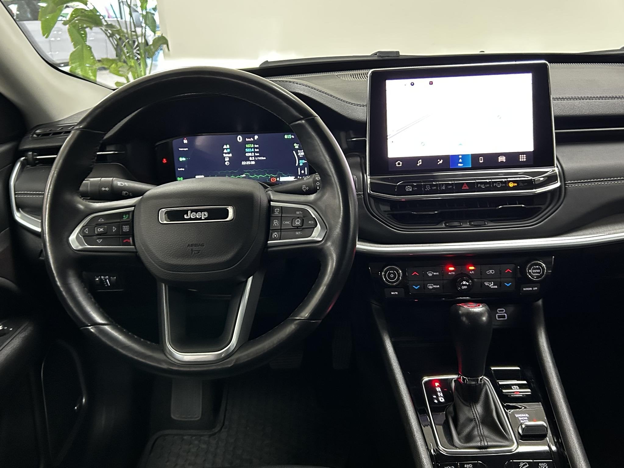 Jeep Compass 4xe 240 Plug-in Hybrid Electric S NAVIGATIE | R, Automaat, 4 cilinders, Met garantie (alle), Wit