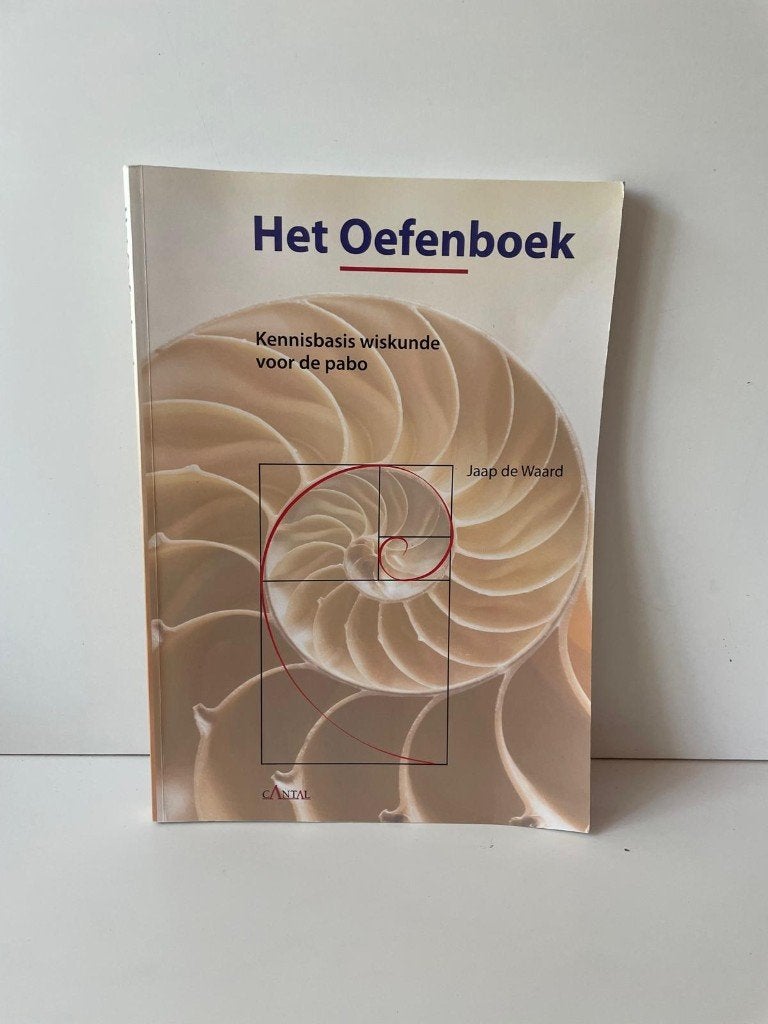 Het oefenboek - Kennisbasis wiskunde voor de PABO, Boeken, Verzenden, Zo goed als nieuw, Overige niveaus, Wiskunde A