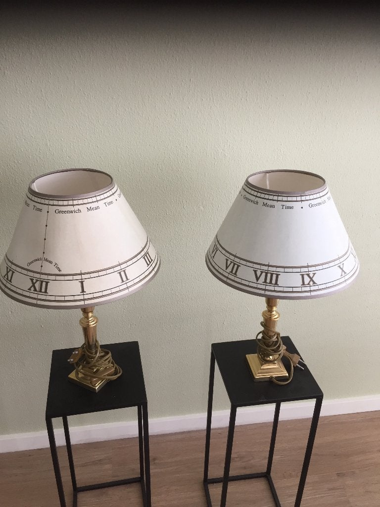 Mooie vintage Laura Ashley tafellampen, Ophalen, Gebruikt, Vintage, 43 cm