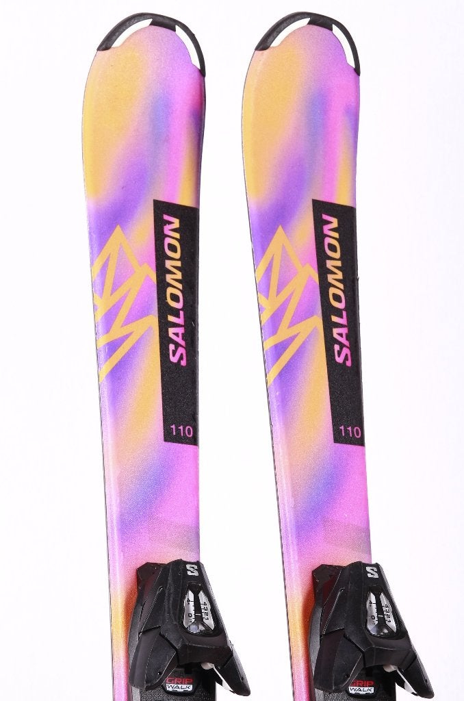 110 cm kinder ski's SALOMON L LUX JR S 2026, Sport en Fitness, Gebruikt, Verzenden, 100 tot 140 cm, Salomon
