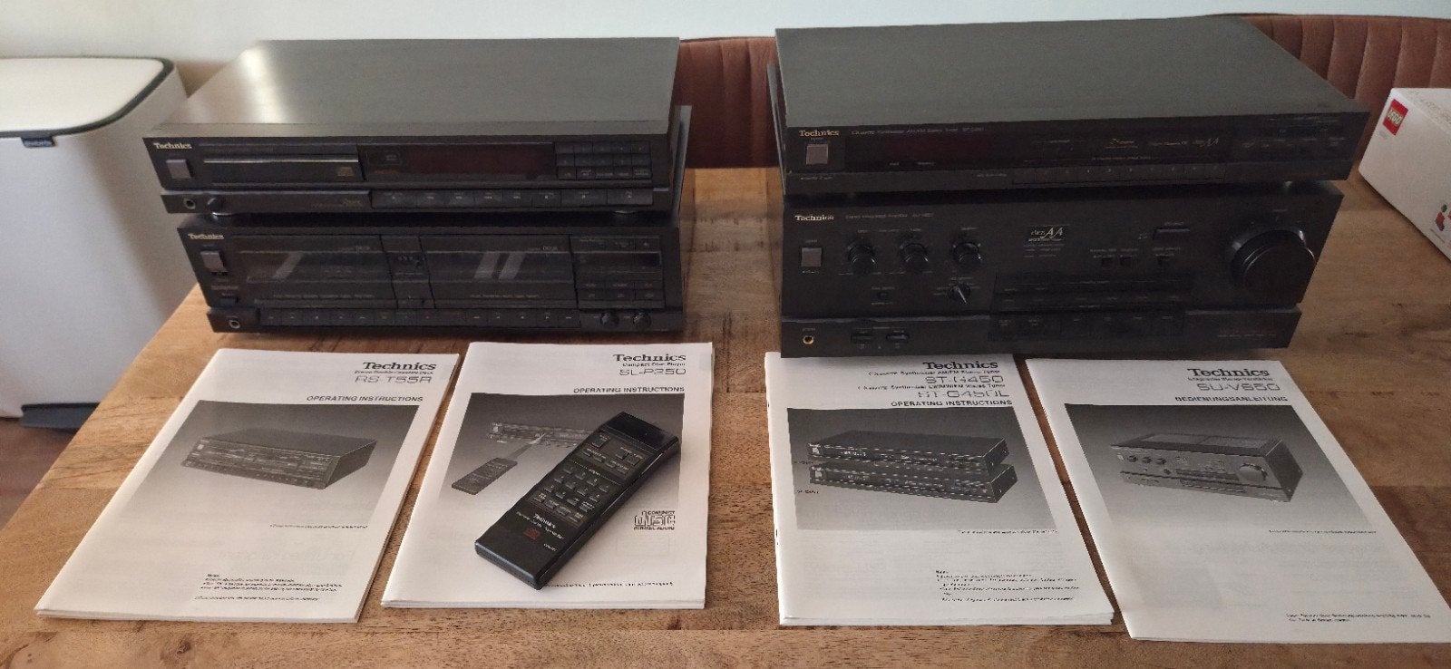 Technics Vintage HiFi Set SU-V650 ST-G450 SL-P250 RS-T55R, Ophalen
