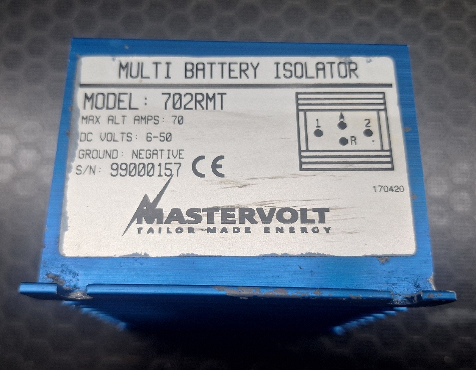 Mastervolt Accuregelaar / Multi Battery Isolator 702RMT, Ophalen of Verzenden, Gebruikt, Motor en Techniek