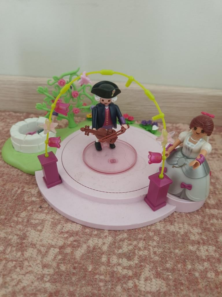 Playmobil poppetjes met viool en draaiplateau, Ophalen of Verzenden, Jongen of Meisje