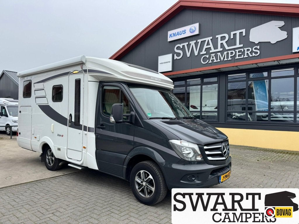 Hymer Van 520 S, compacte complete half integraal Mercedes, Automaat, Standaard zit, Ringverwarming, Koelkast
