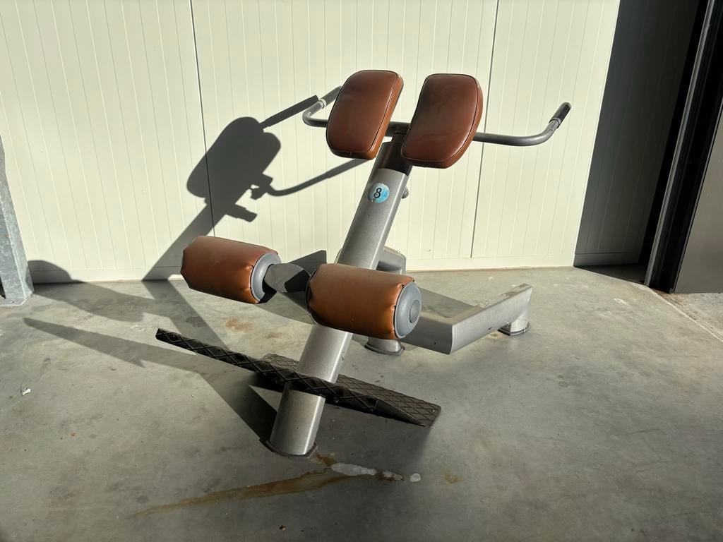 Precor Back Extension - Rugtrainer, Sport en Fitness, Ophalen, Gebruikt, Rug, Precor